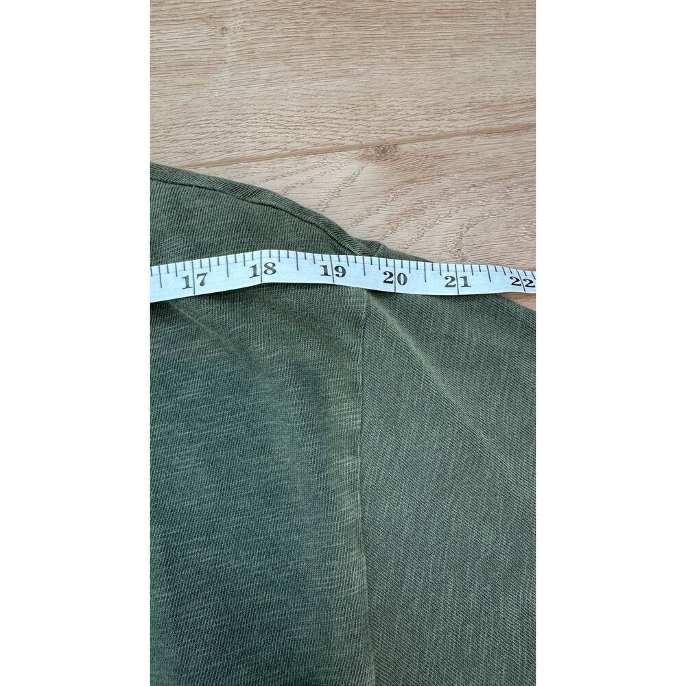 Frame Denim Oversized Crop Tee Organic Pima Cotton Size XS - Picture 6 of 9